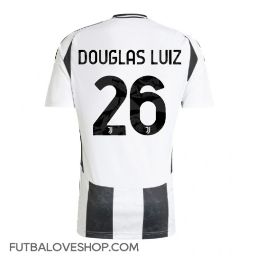 Dres Juventus Douglas Luiz #26 Domáci 2024-25 Krátky Rukáv